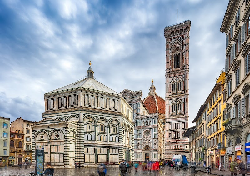 Giotto's Bell Tower - Giotto's Bell Tower Piazza del Duomo, 43°46'22"N 11°15'20"E, 50122 Firenze FI, Italy