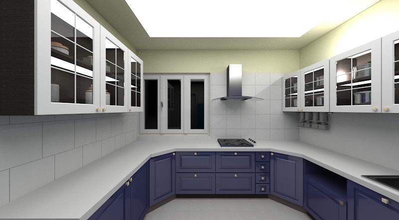 Green Wood Kitchen