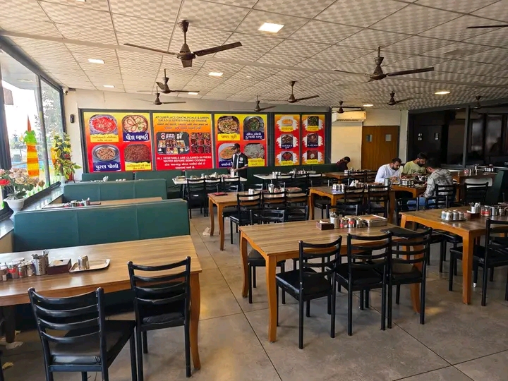 SHREE KHODIYAR KATHIYAWADI DHABA CHILODA - SHREE KHODIYAR KATHIYAWADI DHABA CHILODA, 84, Jain Derasar, Mota Chiloda, near Hotel Anjali, Dhanap, Ahmedabad Gujarat 382355 MOTA, Chiloda, Gujarat 382321, India