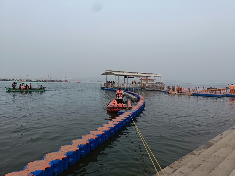 Sangam View and Selfie Point - Sangam View and Selfie Point CV9J+RM3 Sachcha Ashram, Arail Rd, near Shri Tapasvi Brahman Ashram, Barna, Naini, Prayagraj, Uttar Pradesh 211008, India