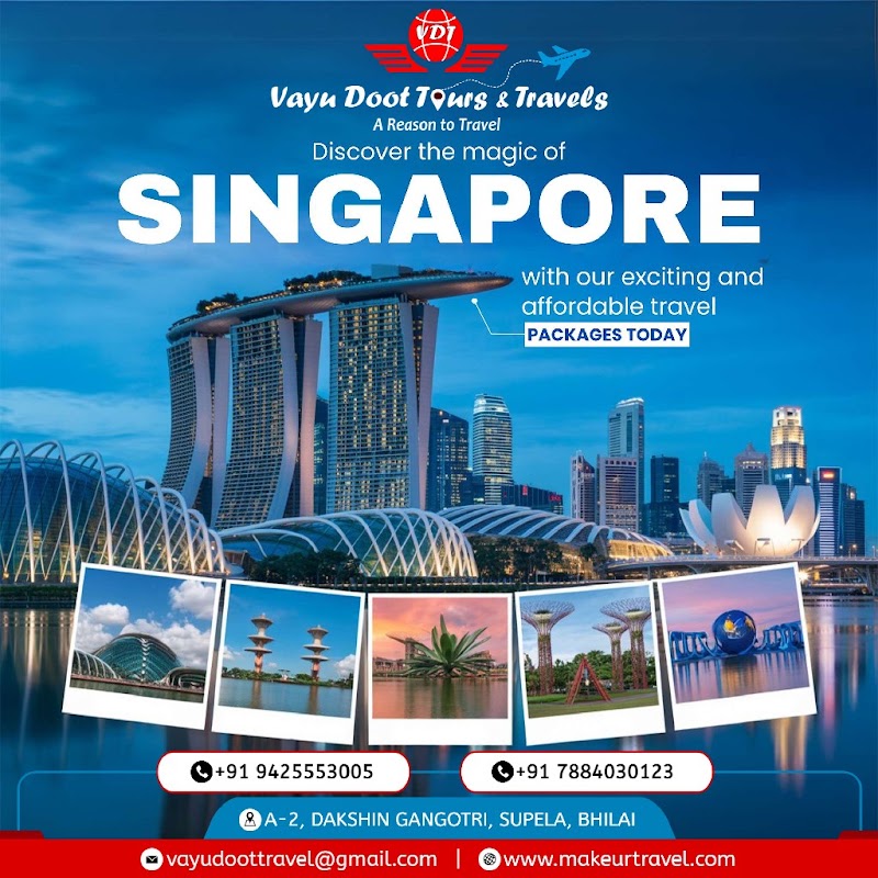 VAYUDOOT TOURS & TRAVELS- Tour Packages,Visa, Passport Consultant - VAYUDOOT TOURS & TRAVELS- Tour Packages,Visa, Passport Consultant, A-2, Dakshin Gangotri, Supela, Bhilai, Chhattisgarh 490023, India