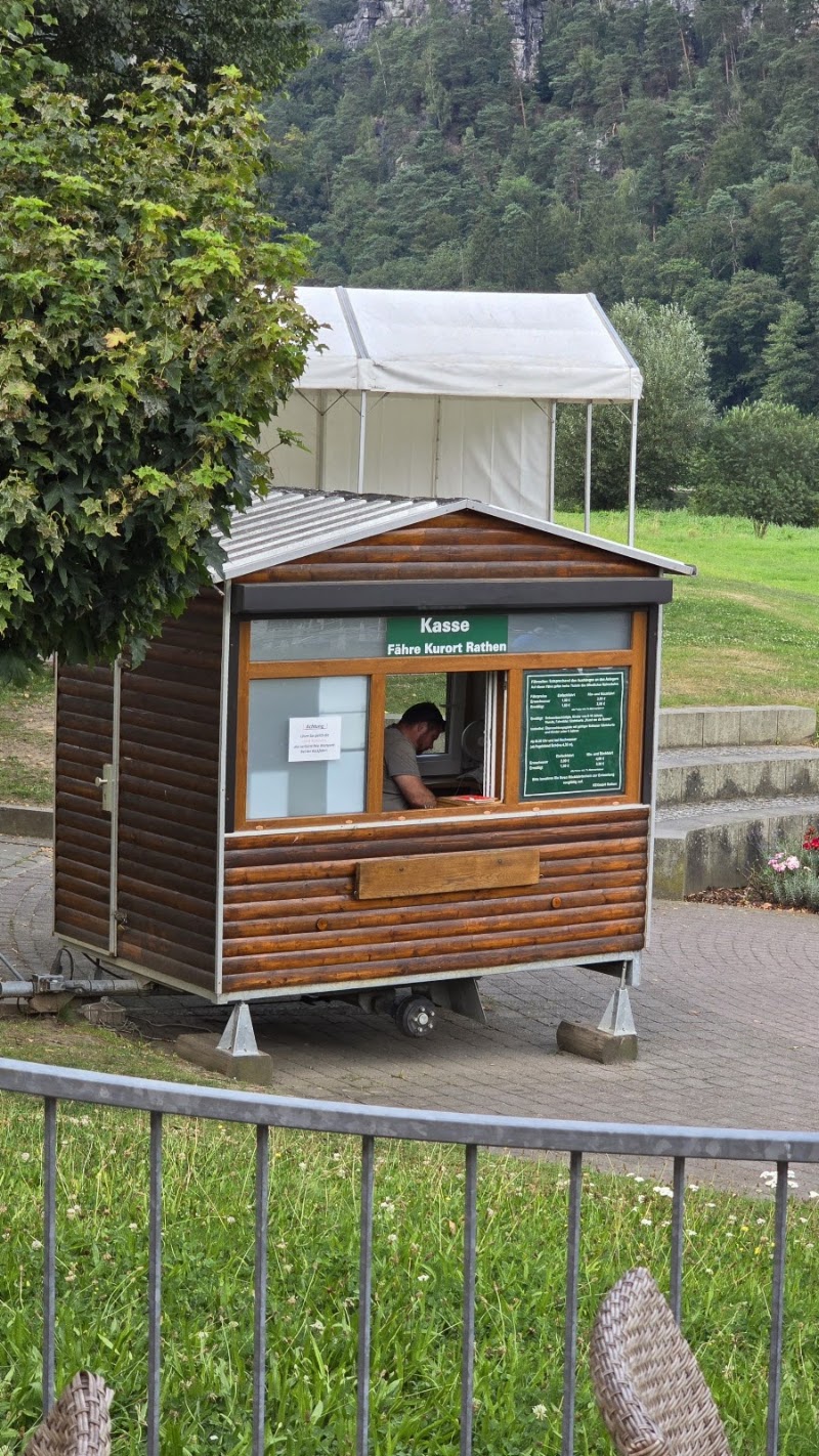 Kasse Fähre Kurort Rathen - Kasse Fähre Kurort Rathen, Fährweg 1, 01824 Rathen-Kurort Rathen, Germany
