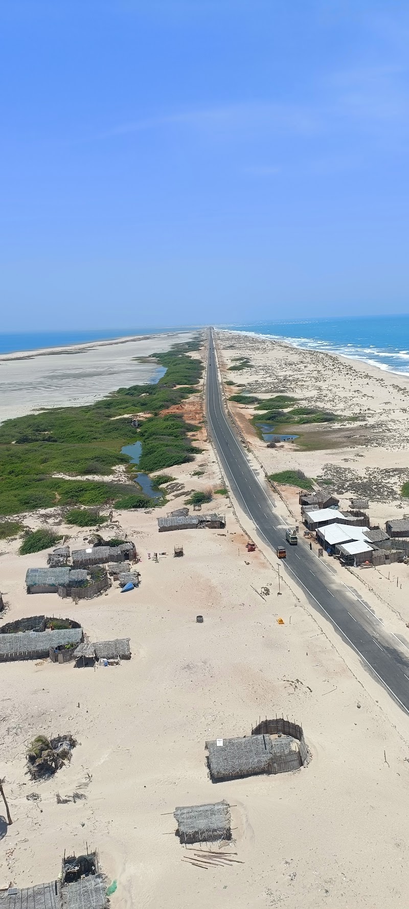 Rama Bridge - Rama Bridge, 5C2X+5JJ, Dhanushkodi Beach Rd, Rameswaram, 623526, India