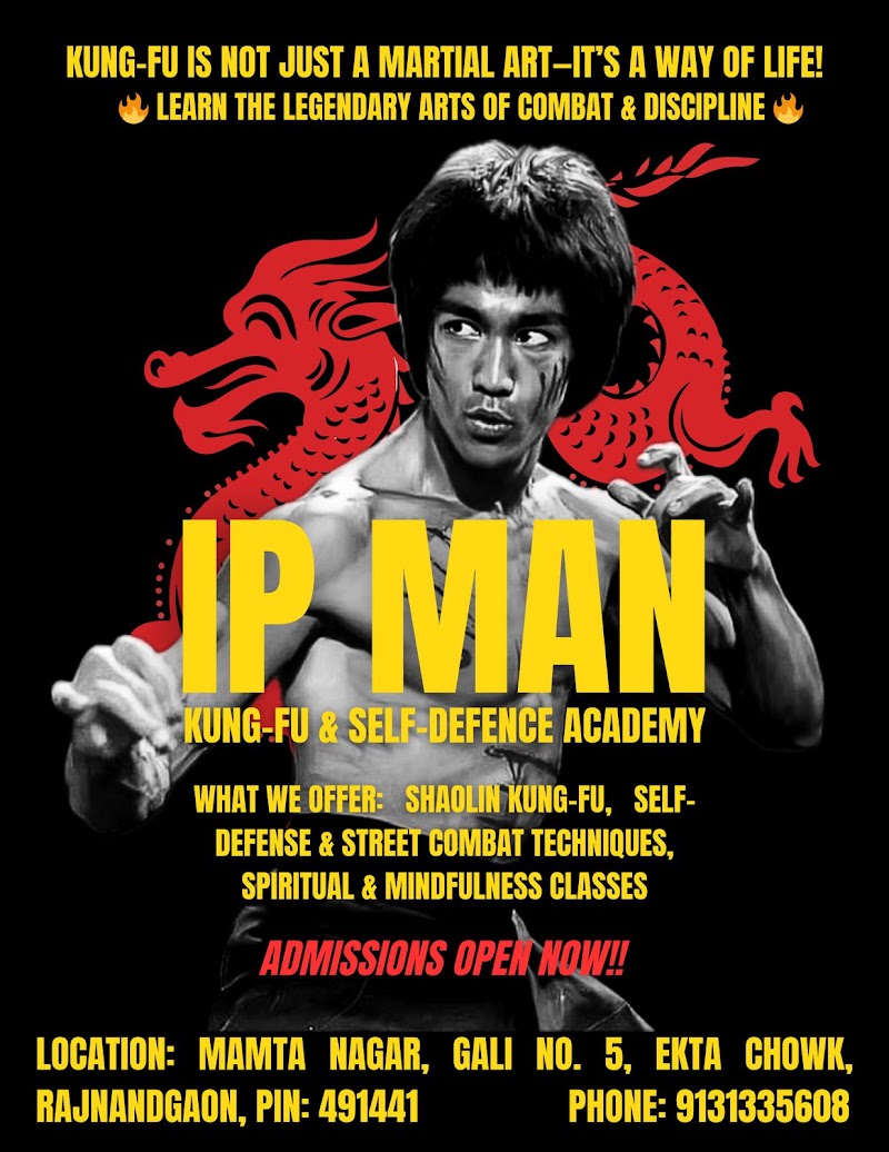 IP MAN Kungfu martial arts and self defence academy - IP MAN Kungfu martial arts and self defence academy, ekta chauk, Gali Number 5, Mamta Nagar, Rajnandgaon, Chhattisgarh 491441, India