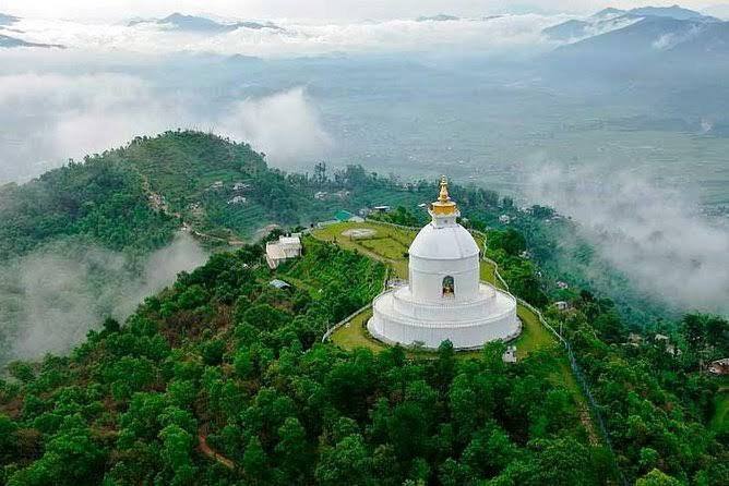 World Peace Pagoda, Pokhara - World Peace Pagoda, Pokhara 6W2V+4JQ, World Peace Stupa Access Rd, Pokhara 33700, Nepal