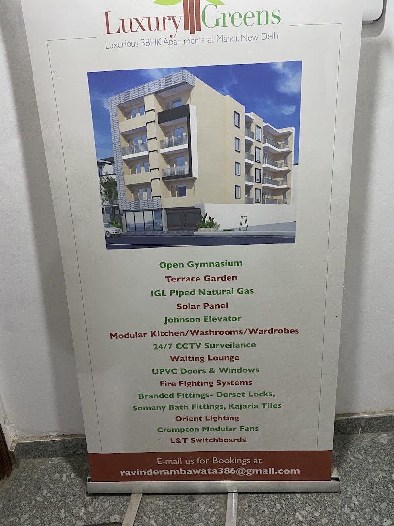 Luxury Greens Apartment - Luxury Greens Apartment, C4QW+5P, Mandi, New Delhi, Delhi 110047, India