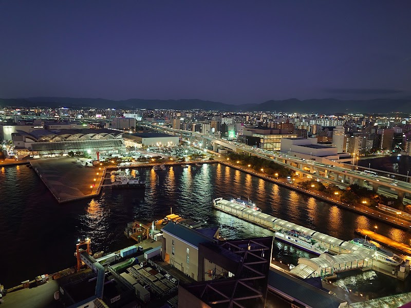 Hakata Port Tower - Hakata Port Tower, 13-14-1 Chikkōhonmachi, Hakata Ward, Fukuoka, 812-0021, Japan