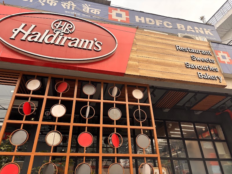 Haldiram's - Haldiram's, F-126 , HDFC BANK main road market Qutub industrial area, Naraina, Block A, Katwaria Sarai, New Delhi, Delhi 110016, India