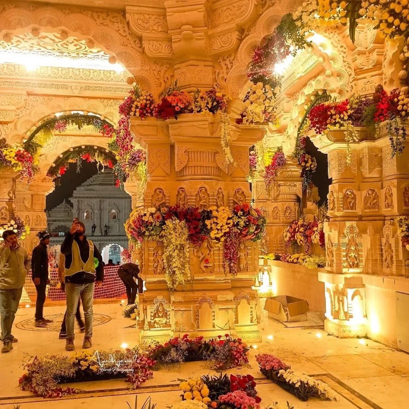 Shree Ramjanmbhumi Temple Ayodhya - Shree Ramjanmbhumi Temple Ayodhya 127, Ram Mandir Rd, near Ayodhya Railway Staion, near Hanuman ghadi ramkot, सीखवाल नगर, Sai Nagar, Ayodhya, Uttar Pradesh 224123, India