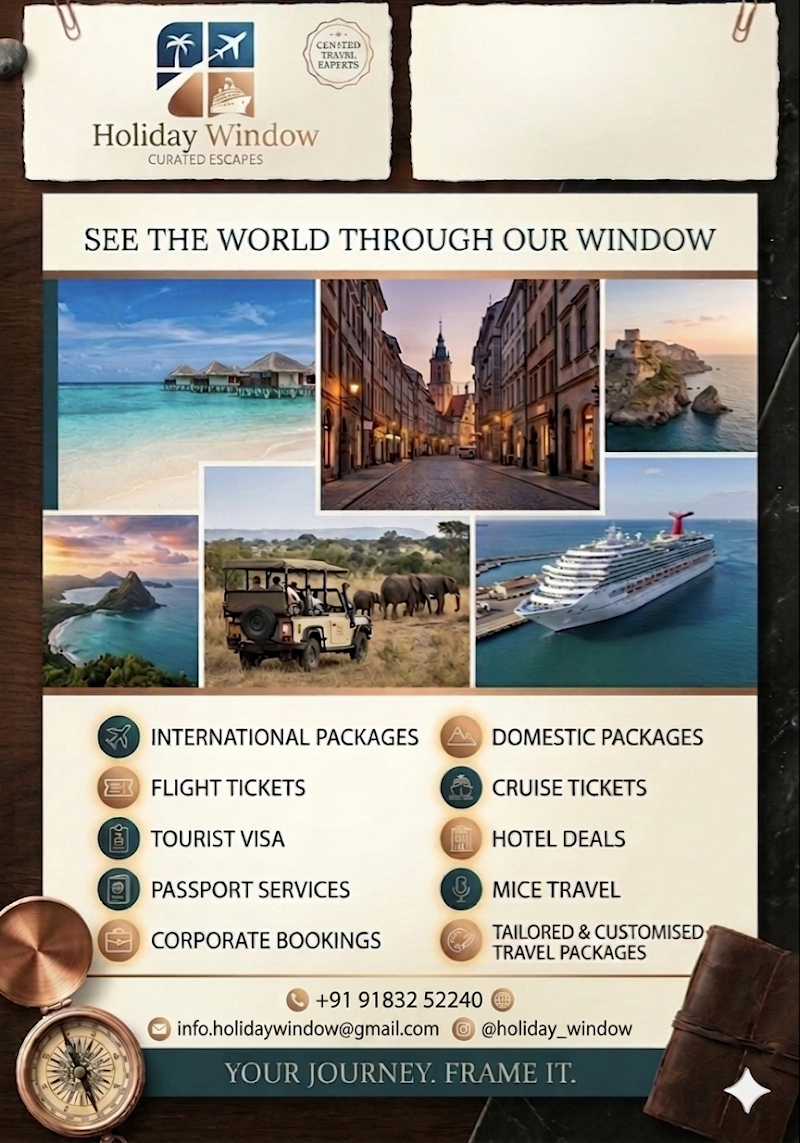 Holiday window - Holiday window, REGUS 2ND FLOOR, BLOCK B, SHRIRAM BUSINESS PARK, Vidhan Sabha Rd, opposite to MGM EYE INSTITUTE, Ama Seoni, Raipur, Chhattisgarh 492001, India