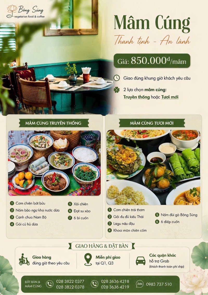 Bong Sung Vegetarian Restaurant - Bong Sung Vegetarian Restaurant 4 Bà Huyện Thanh Quan, Xuân Hòa, Hồ Chí Minh 700000, Vietnam
