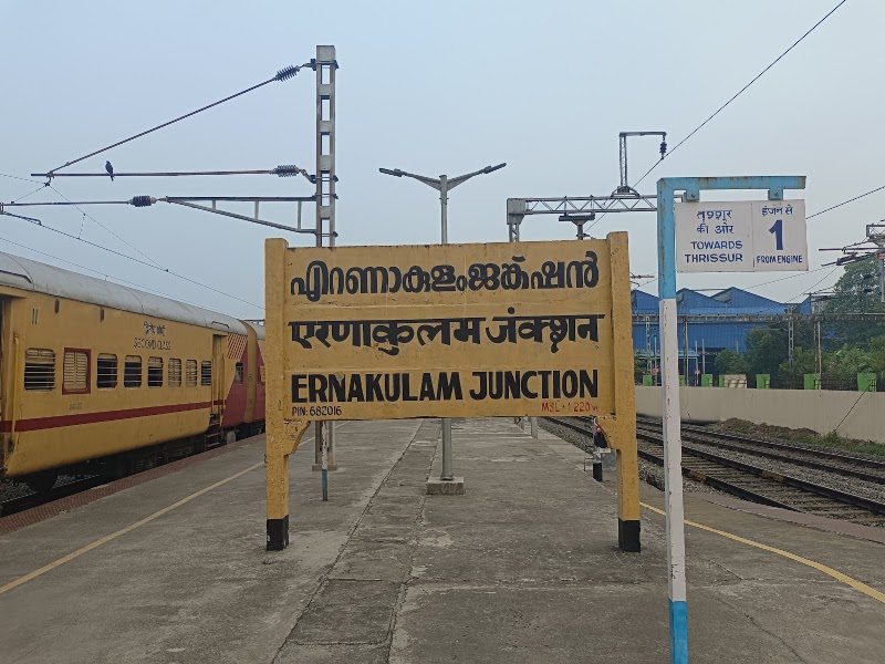 Ernakulam Junction - Ernakulam Junction S Railway Station Rd, Ernakulam South, Kochi, Kerala 682011, India