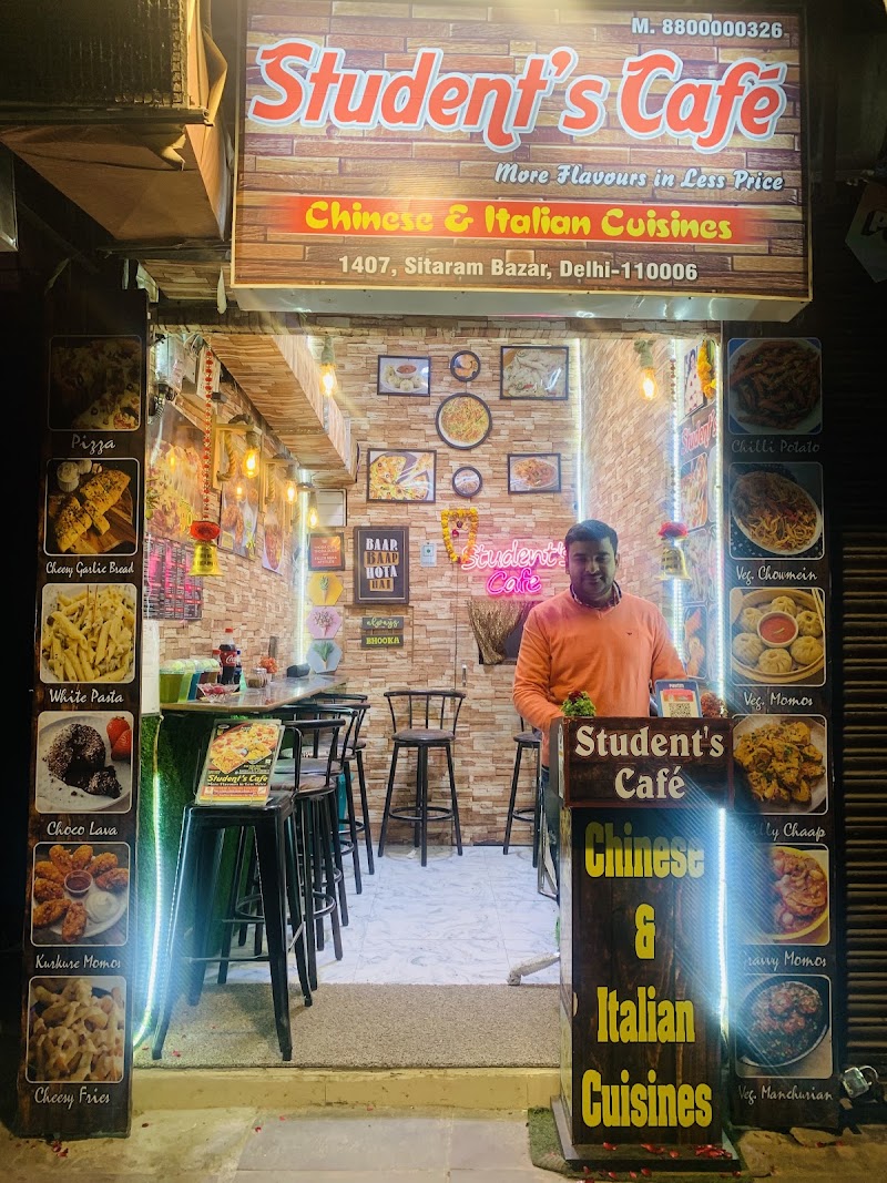 Student's Cafe - Student's Cafe Sitaram Bazar Rd, Bazar Sirkiwalan, Hauz Qazi, Old Delhi, New Delhi, Delhi, 110006, India