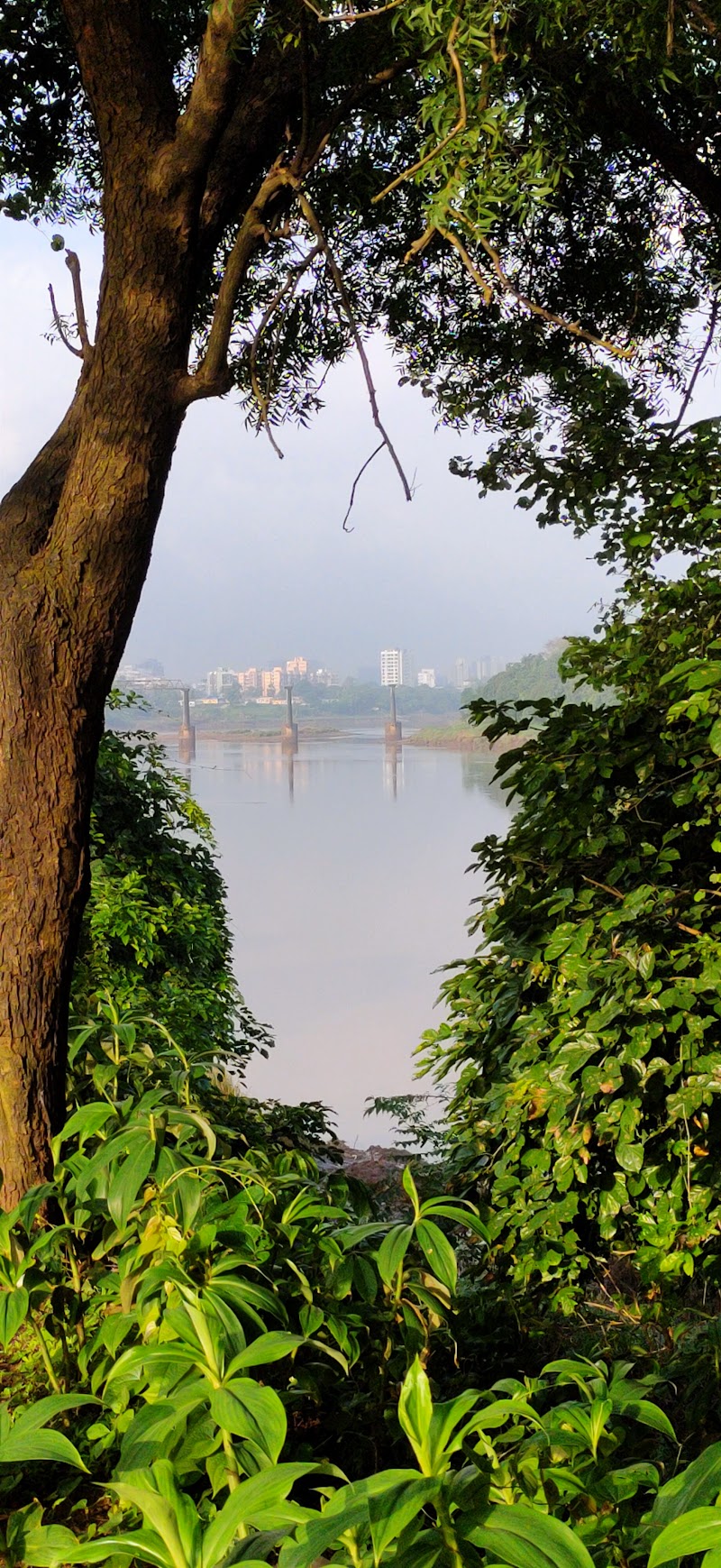 Bhatsa & Kalu river sangam Ambivli - Bhatsa & Kalu river sangam Ambivli, 75PJ+65Q, Kalyan, Maharashtra 421302, India