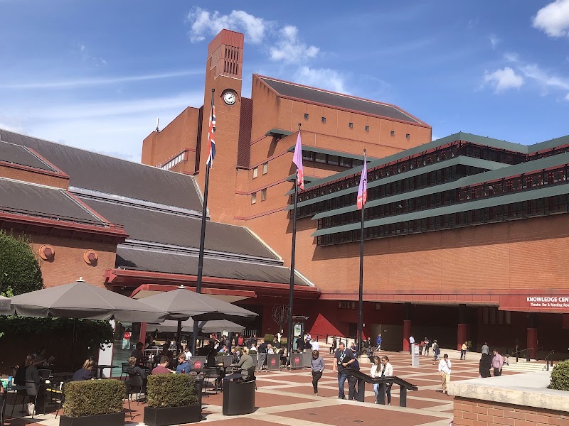 The British Library - The British Library 96 Euston Rd., London NW1 2DB, UK