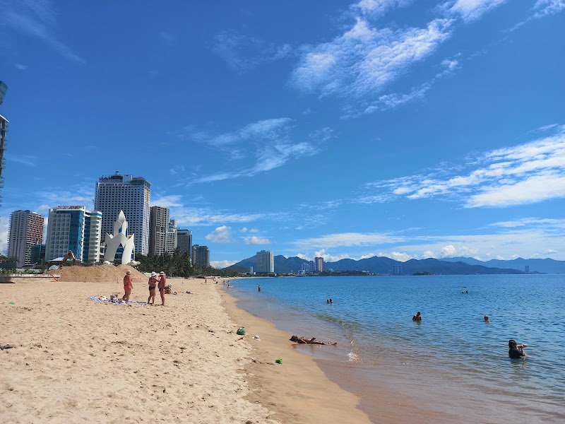 Flagpole of Nha Trang Beach