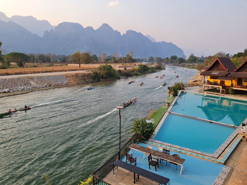 River View Bungalows - River View Bungalows, WCGW+G8Q, Vang Vieng, Laos