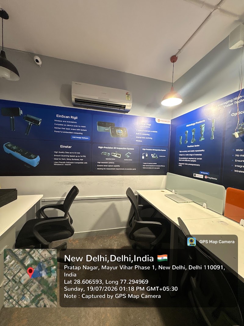 Precise3DM Delh - 3D Scanning Service | Reverse Engineering Service | 3D Printing Service - Precise3DM Delh - 3D Scanning Service | Reverse Engineering Service | 3D Printing Service, 3rd Floor, The Third Space Co-working Office 15, Pocket 5, Pratap Nagar, Mayur Vihar, Delhi, 110092, India