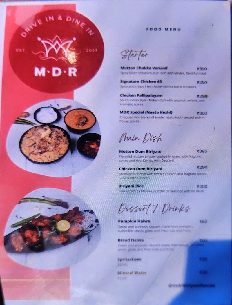 MDR Biriyani House - MDR Biriyani House Raja Ram Mohan Roy Rd, Sampangi Rama Nagara, Bengaluru, Karnataka 560027, India