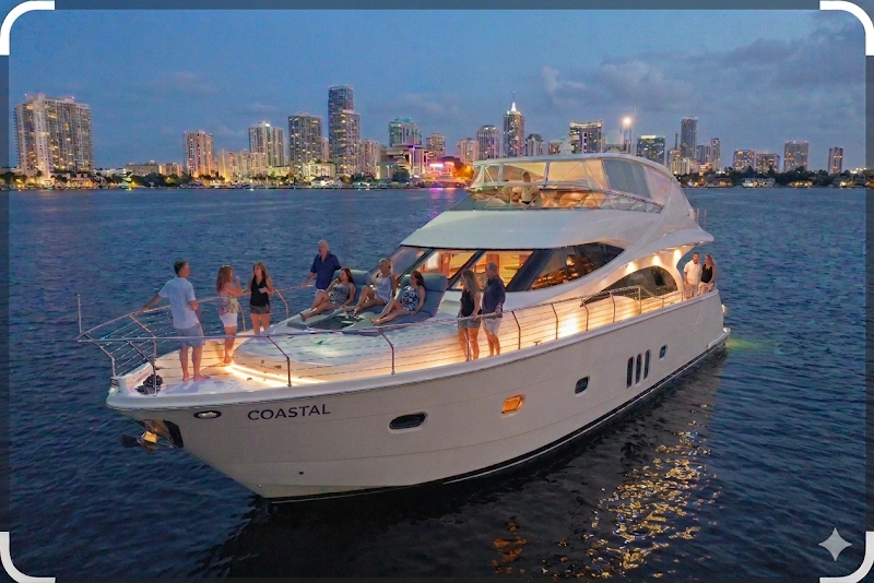 Coastal Yacht Tours - Coastal Yacht Tours Riverside Hotel (behind Boathouse Restaurant, 620 SE 4th St, Fort Lauderdale, FL 33301, USA