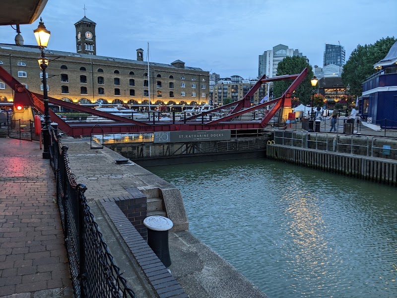 St. Katharine Docks Drawbridge & Locks