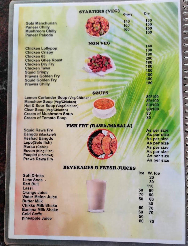 UDUPI HOTEL - Coastal Palate - UDUPI HOTEL - Coastal Palate NH 66, Nagorcem, Canacona, Goa 403702, India