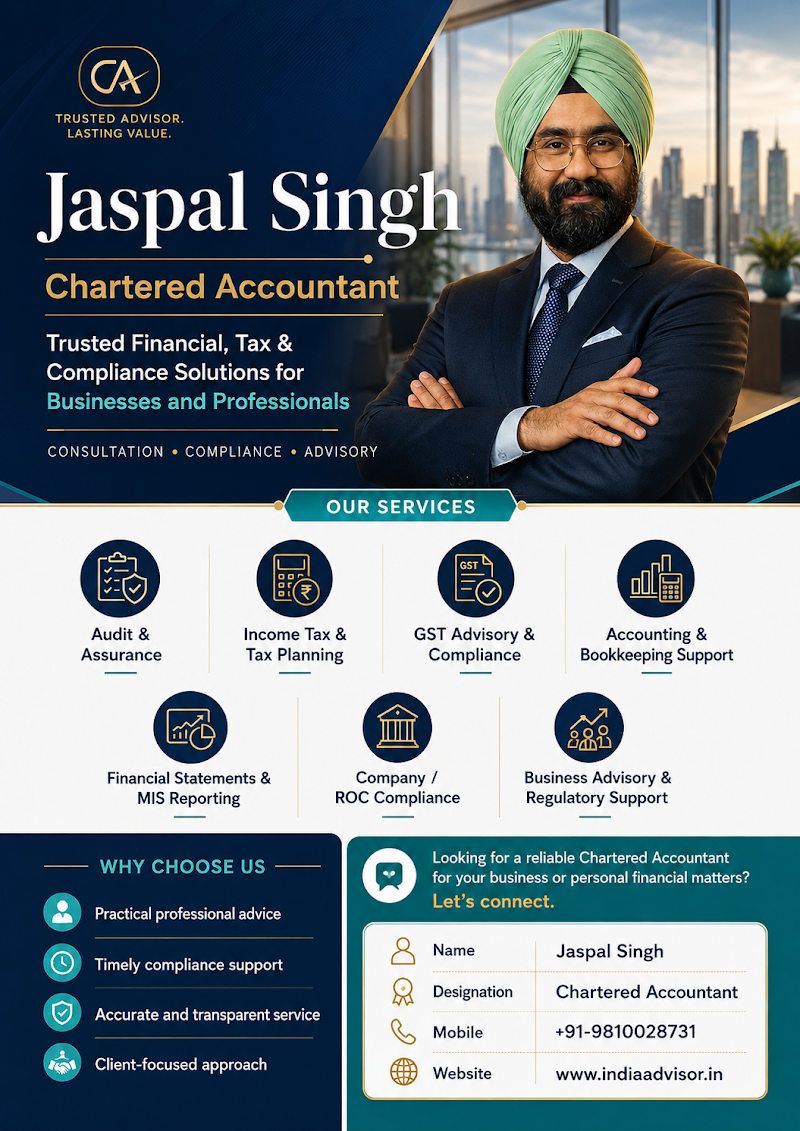 Jaspal Singh & Associates ( Chartered Accountants) - Jaspal Singh & Associates ( Chartered Accountants), A-386, Block B, Tigri Extension, Sangam Vihar, New Delhi, Delhi 110080, India
