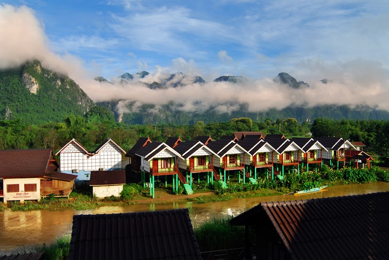 River View Bungalows - River View Bungalows, WCGW+G8Q, Vang Vieng, Laos