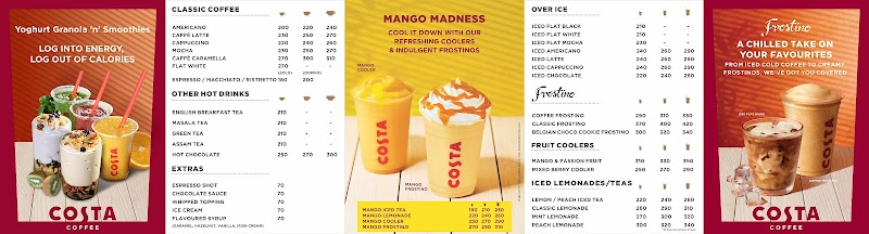 Costa Coffee - Costa Coffee, American Express, New Campus Building Block A, Zone, 6, Horizon Colony, DLF Phase 5, Sector 43, Gurugram, Haryana 122009, India