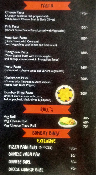 Bombay Binge - Bombay Binge, 9 Krishna Niwas, Bomanji Master Rd,New Resham Bazar, Post Office Lane, Marine Lines East, Tak Wadi, Lohar Chawl, Kalbadevi, Mumbai, Maharashtra 400002, India
