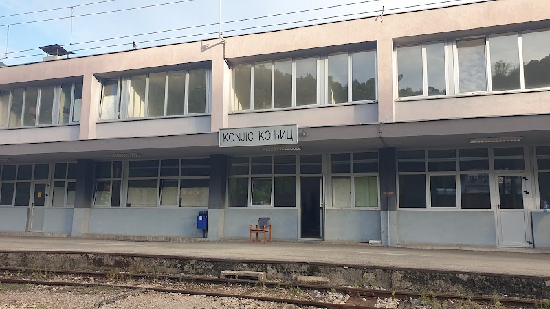 Željeznička stanica Konjic - Željeznička stanica Konjic, Trg državnosti, Konjic, Bosnia and Herzegovina