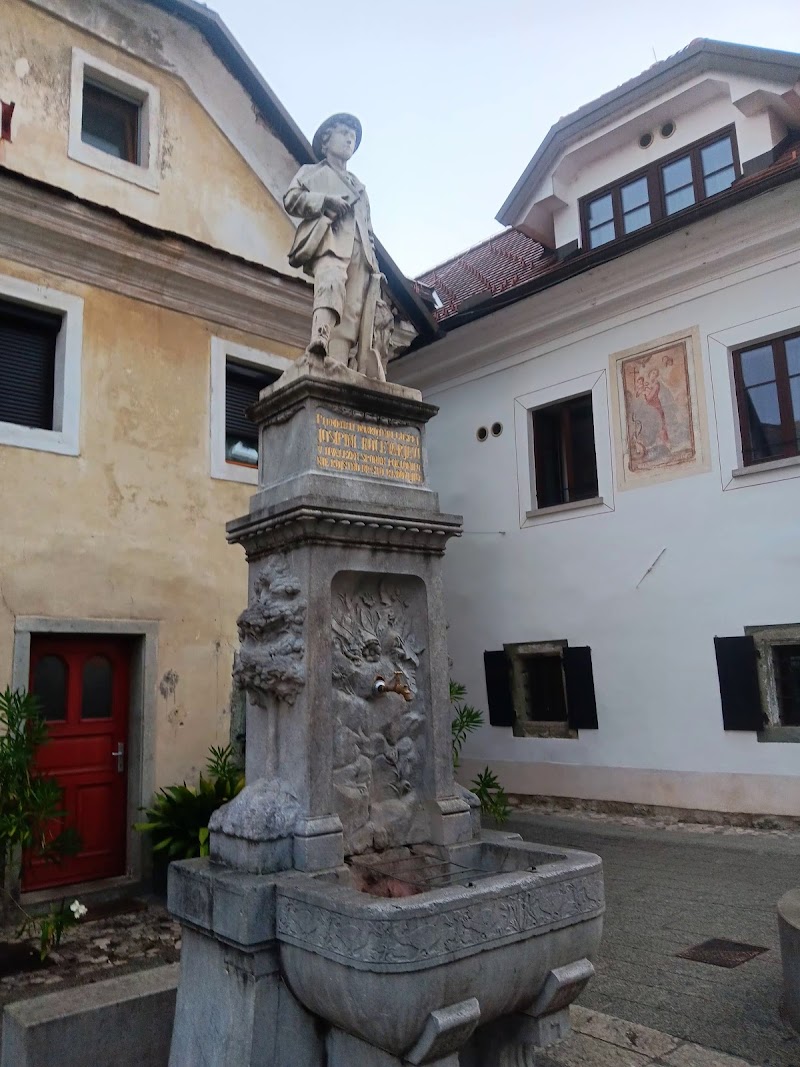 fountain of Josipini Hočevar, Linhart Square, Radovljica - fountain of Josipini Hočevar, Linhart Square, Radovljica Linhartov trg 15, 4240 Radovljica, Slovenia