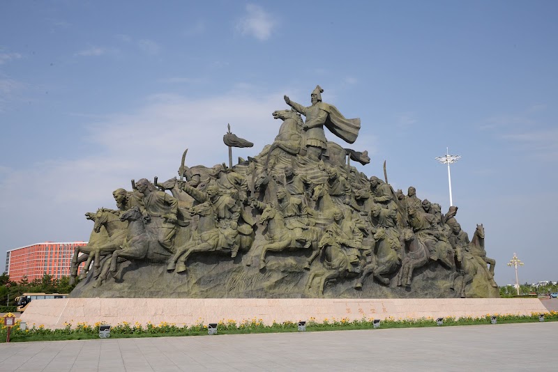 Genghis Khan Square - Genghis Khan Square 6Q4C+WW7, Hailar, Hulunbuir, Inner Mongolia, China, 021009