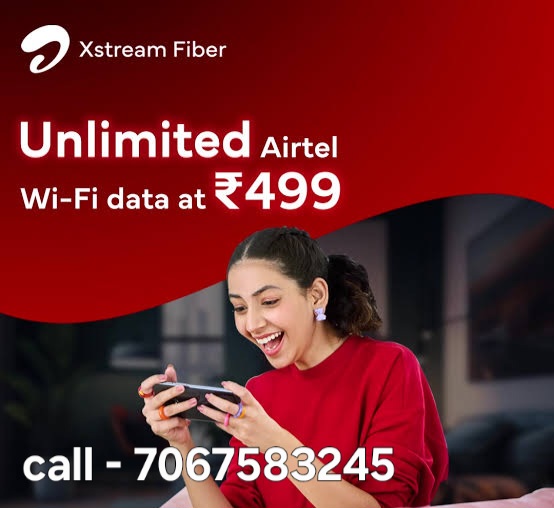 Airtel Wi-Fi - Airtel Wi-Fi, Devnandan Nagar Phase 2, Sarkanda, Bilaspur, Fadahakhar, Chhattisgarh 495001, India