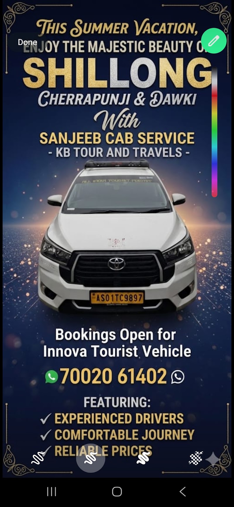 Sanjeeb cab service- kB tour and travel(Tezpur)