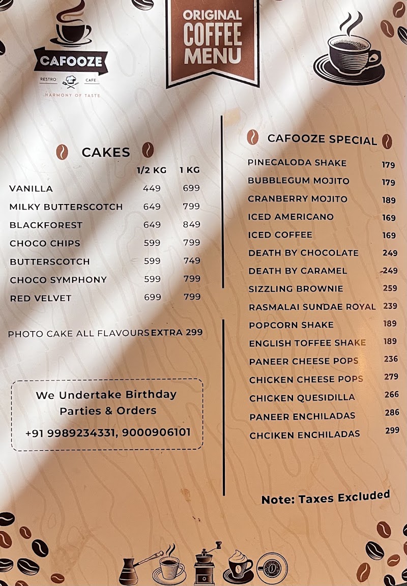 Cafooze restro cafe - Cafooze restro cafe near to officers club, Pandurangapuram, Visakhapatnam, Andhra Pradesh 530003, India