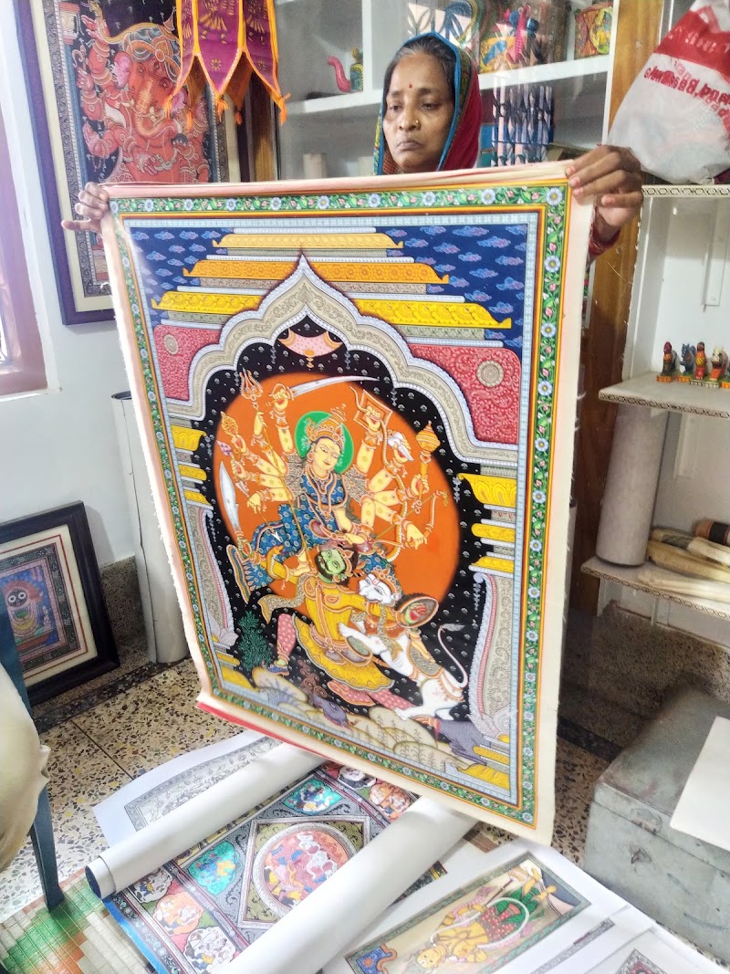 Pattachitra Artist Chandan - Pattachitra Artist Chandan Raghurajpur Rd, Raghurajpur, Chandanpur, Jagannathballava, Odisha 752012, India