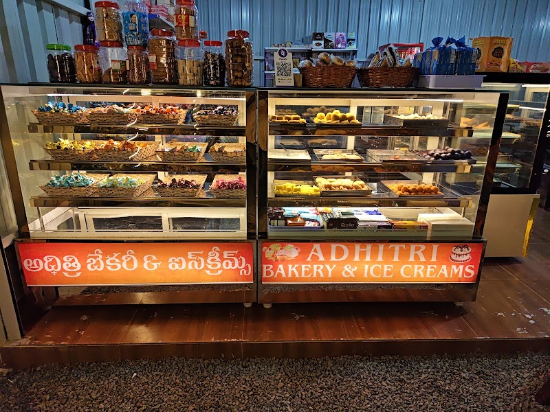 ADHITRI BAKERY AND ICECREAM PARLOUR - ADHITRI BAKERY AND ICECREAM PARLOUR, Veerannapet bypass, Veeranna Pet, Mahbubnagar, Telangana 509001, India