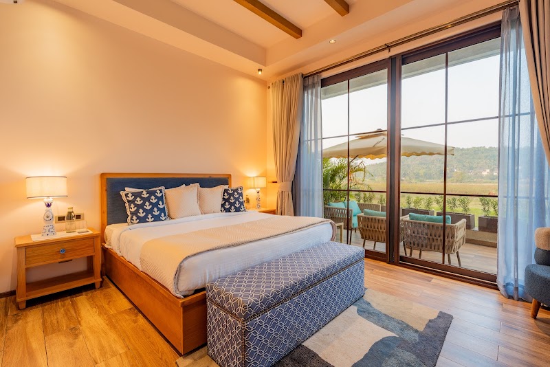 ELIVAAS Signature Verde Villa - 4 BHK Villa with Private Pool in Goa - ELIVAAS Signature Verde Villa - 4 BHK Villa with Private Pool in Goa, HR97+78 Villa 3, Guirim Village, Guirim, Taluka, Goa 403510, India
