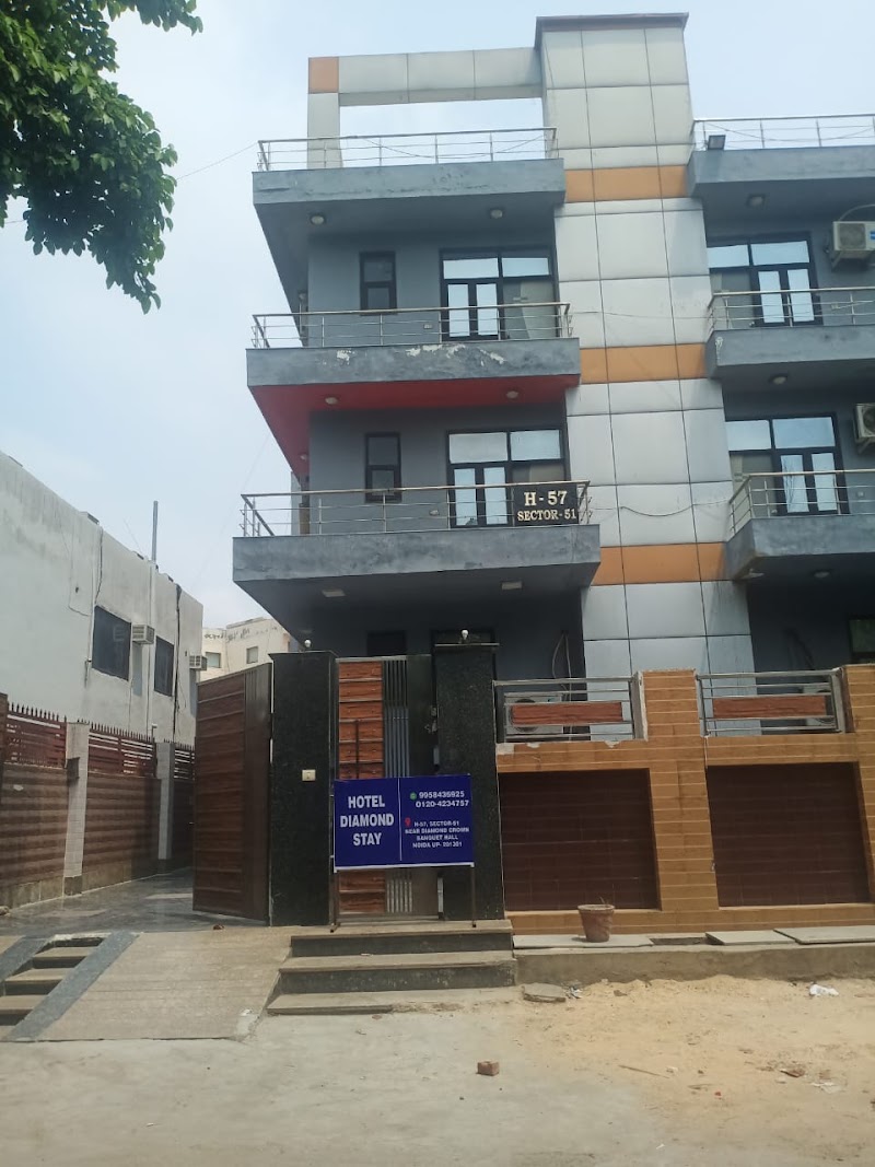 Hotel Diamond Stay By ASPL - Hotel Diamond Stay By ASPL H- Block, House. 57-A, Sector 51, Noida, Uttar Pradesh 201301, Sector 51, Noida, Uttar Pradesh 201303, India