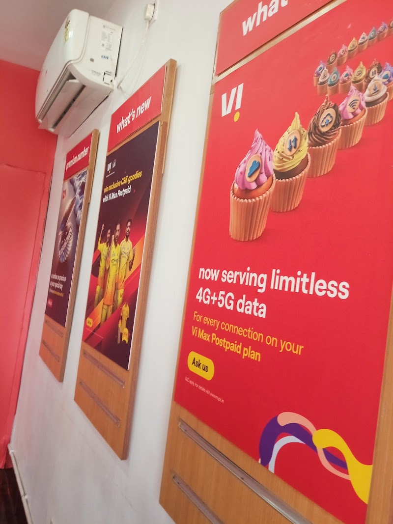 Vi - Vodafone Idea mini Store - Vi - Vodafone Idea mini Store Shop No 102, Dhillion Complex, near Preeti Moblie, Akash Ganga, Supela, Bhilai, Chhattisgarh 490023, India