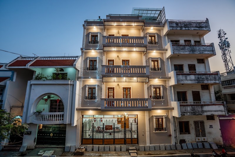 19 Villa Mira - 19 Villa Mira 19, Lally Tollendal St, White Town, Puducherry, 605001, India