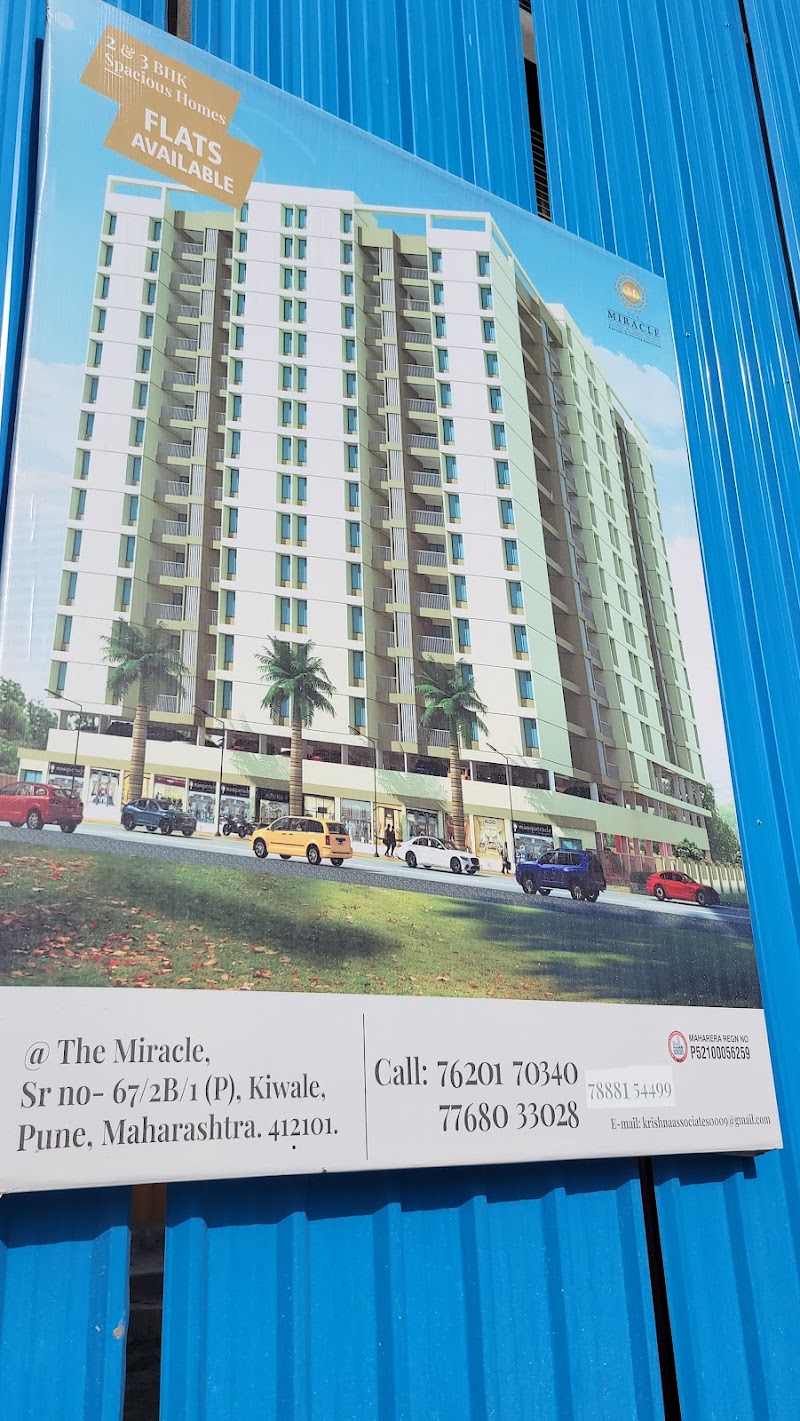 The Miracle - The Miracle, MP8R+VJ2 Unique K Ville, D-102, Mukaai Chowk, Vikas Nagar, Dehu Road, Pimpri-Chinchwad, Maharashtra 412101, India