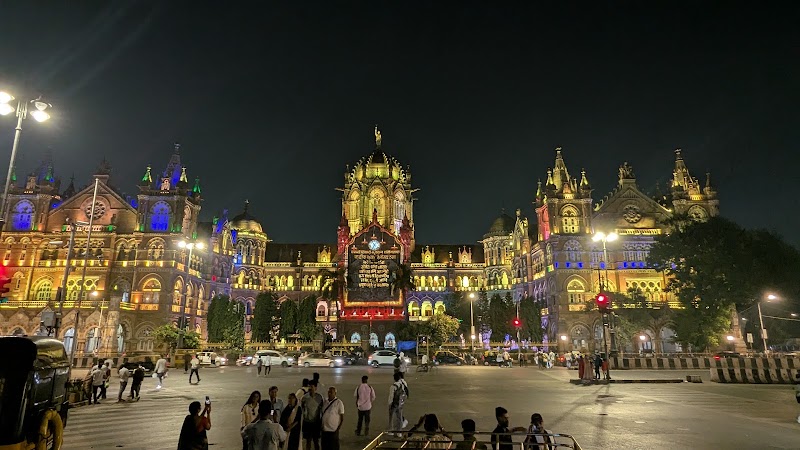 Chatrapati Shivaji Terminal (CST) Victoria Terminus (VT) - Chatrapati Shivaji Terminal (CST) Victoria Terminus (VT) WRQP+W5G, Chhatrapati Shivaji Terminus Area, Fort, Mumbai, Maharashtra 400001, India
