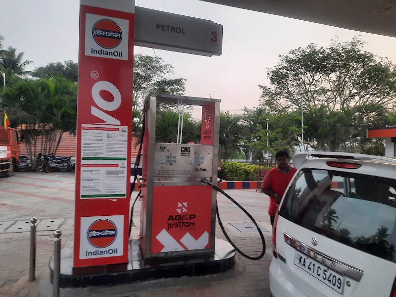 AG&P Pratham CNG Station - AG&P Pratham CNG Station, Sri Chakra Fuel Station, SH-17, BM Road, Srirangapatna, Karnataka 571438, India