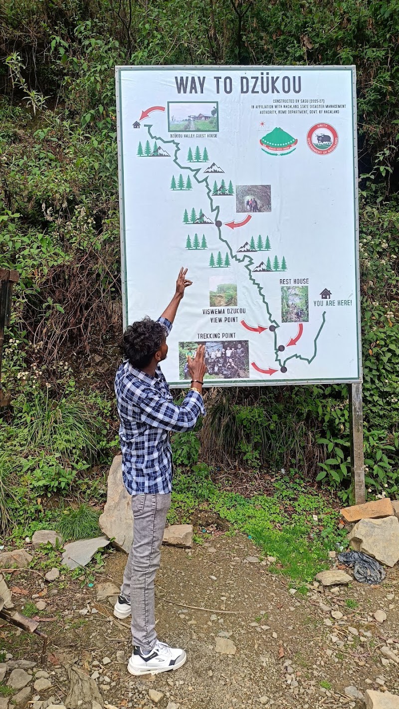 Dzukou Valley Trek Start Point - Dzukou Valley Trek Start Point G3VX+4R3, Viswema - Dzükou Vly Rd, Viswema, Nagaland 797006, India