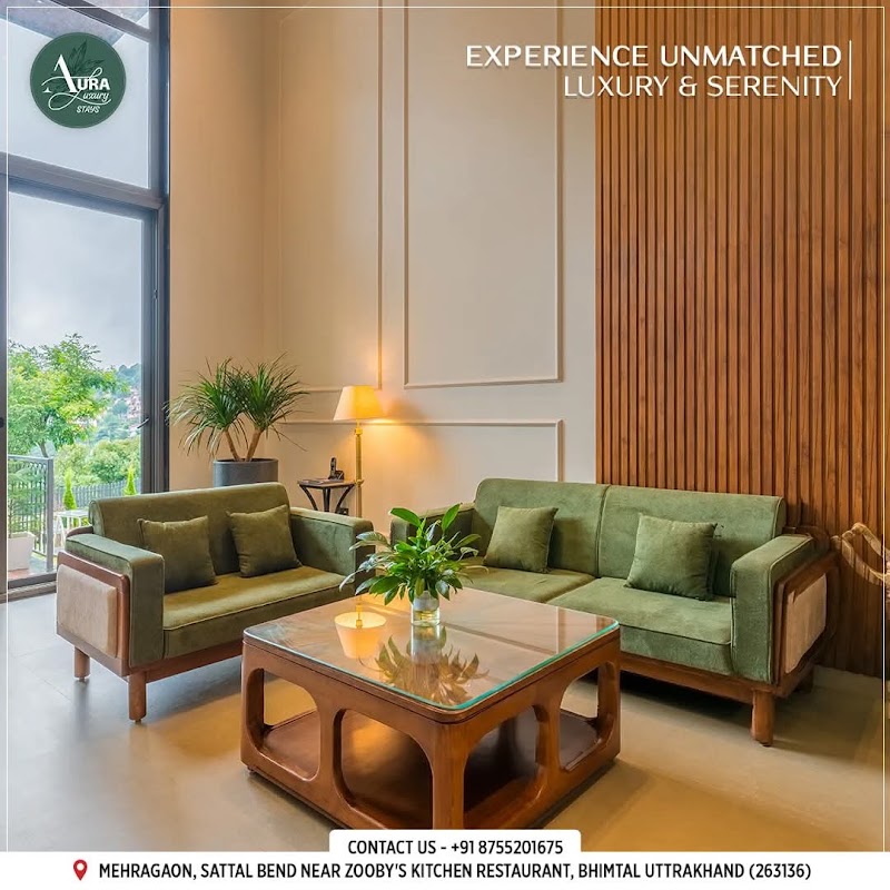 AURA LUXURY STAYS - AURA LUXURY STAYS Sattal Bend, near Zooby's Kitchen Restaurant, Mehragaon, Bhimtal, Bhowali Range, Uttarakhand 263127, India
