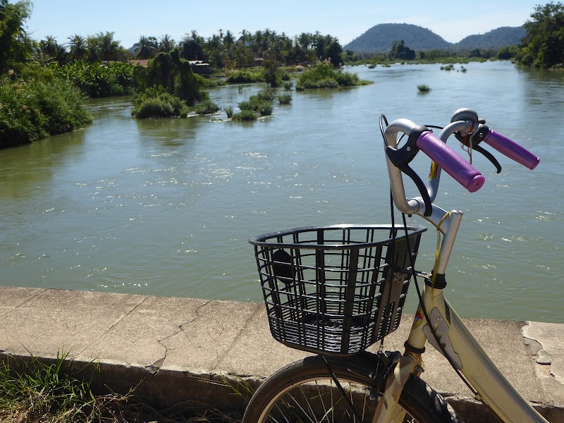 Historic Bridge Don Det - Don Khon - Historic Bridge Don Det - Don Khon, Mekong, XW7C+C8G, Khon Tai, Laos
