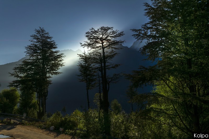 view from Kalpa - view from Kalpa G7Q4+92P, Kalpa, Himachal Pradesh 172108, India