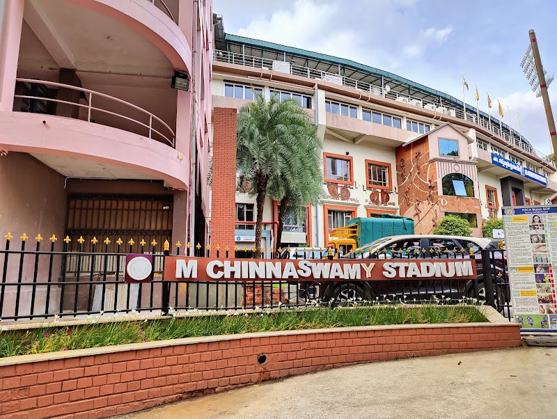 M.Chinnaswamy Stadium - M.Chinnaswamy Stadium Mahatma Gandhi Rd, near Cubbon Road, Shivaji Nagar, Bengaluru, Karnataka 560001, India